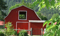 red barn